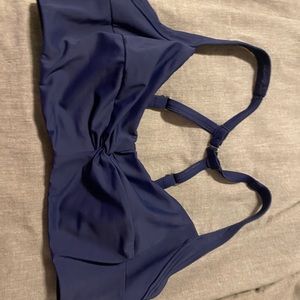 Title Nine 34DD swim top in navy